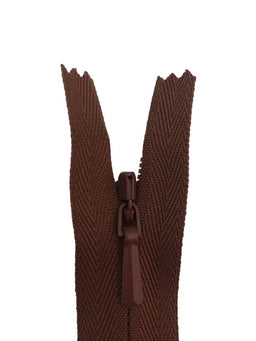 3CC-16-855 - YKK CONCEALED ZIP 16 inch 41 cm 855 DK ANT MAUVE