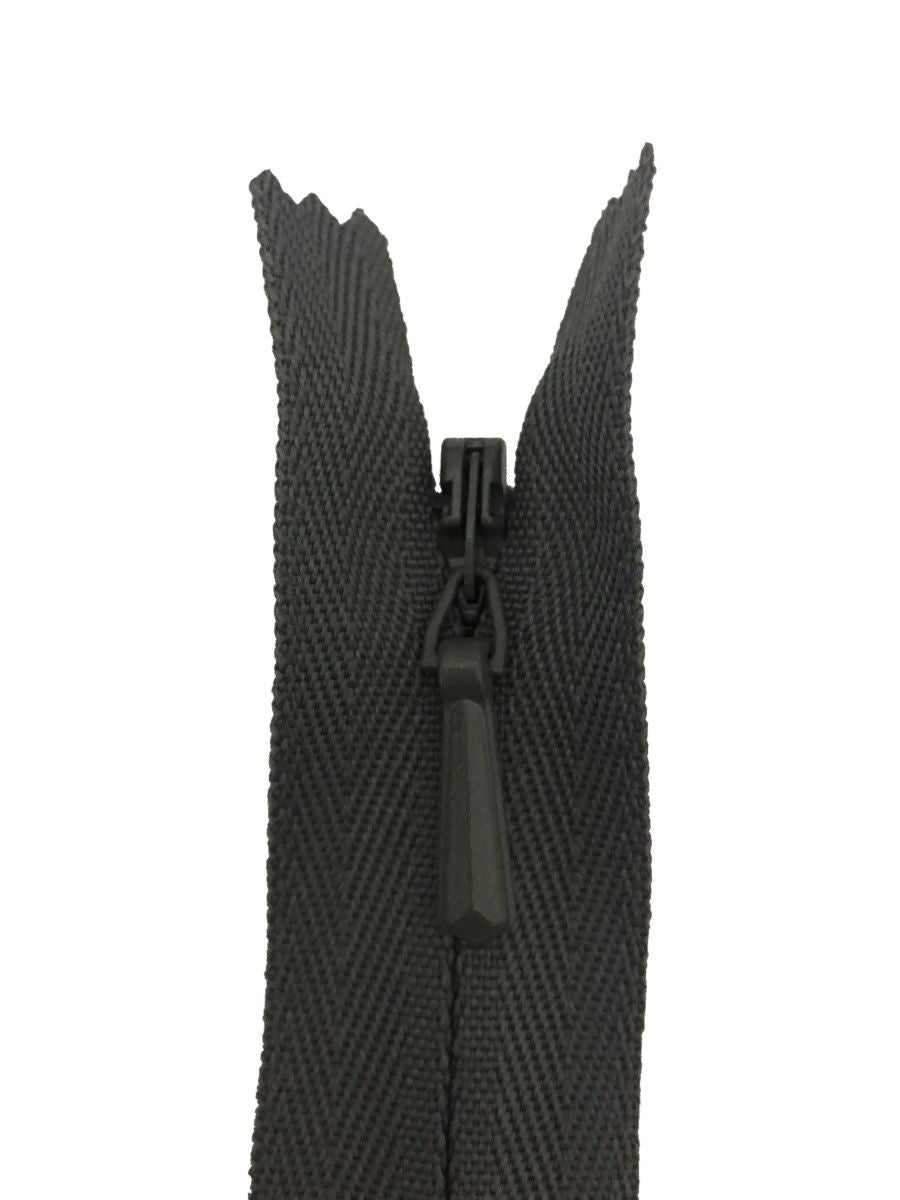 3CC-9-275 - YKK CONCEALED ZIP 9 inch  23 cm 275 DK GREY