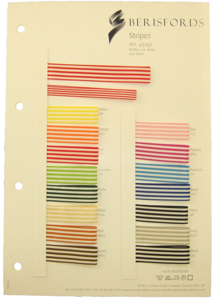 43152S - STRIPE SHADE CARD