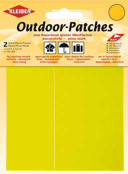 432-13 SELF ADH SYNTH PATCH  X2 NEON YELLOW