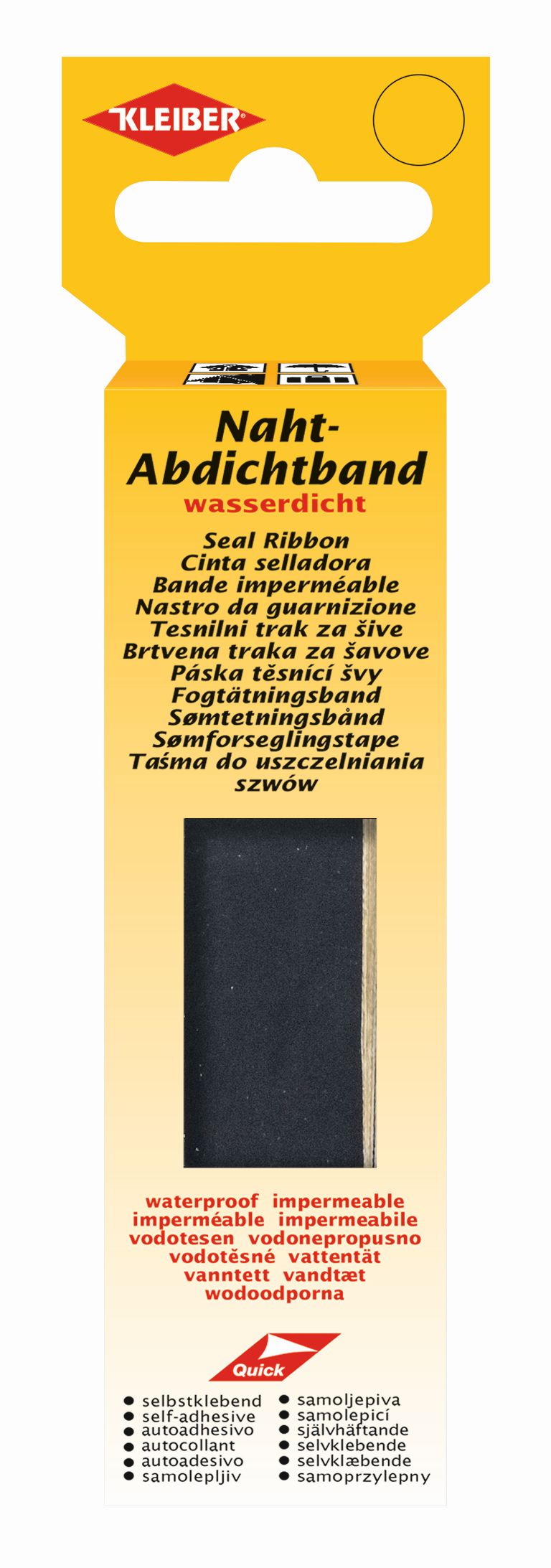 432-31 KLEIBER SEAL RIBBON 2cm x 3 m ANTHRACITE