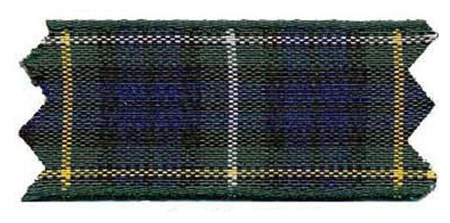 4446-25-46 - **TARTAN RIBBON 25mm COL 46 CAMPBELL