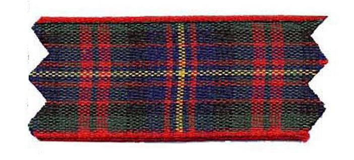4446-25-48-100 - **TARTAN RIBBON 25mm 48 CAMERON **100m **