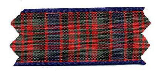 4446-25-55 - **TARTAN RIBBON 25mm COL 55 MACDONALD
