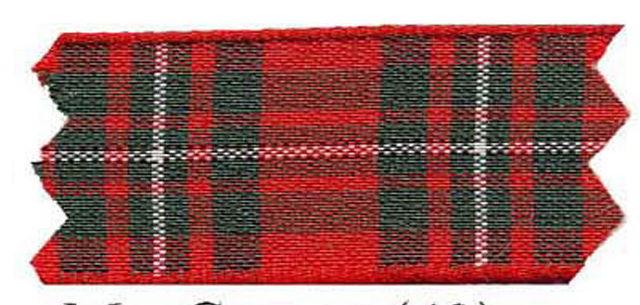 4446-38-43 - TARTAN RIBBON 38mm COL 43 MACGREGOR