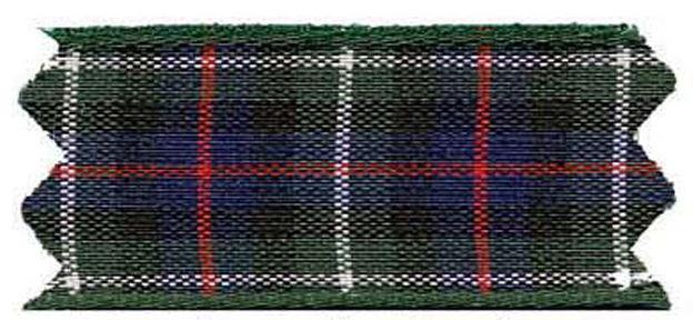 4446-7-42 - **TARTAN RIBBON 7mm COL 42 MACKENZIE