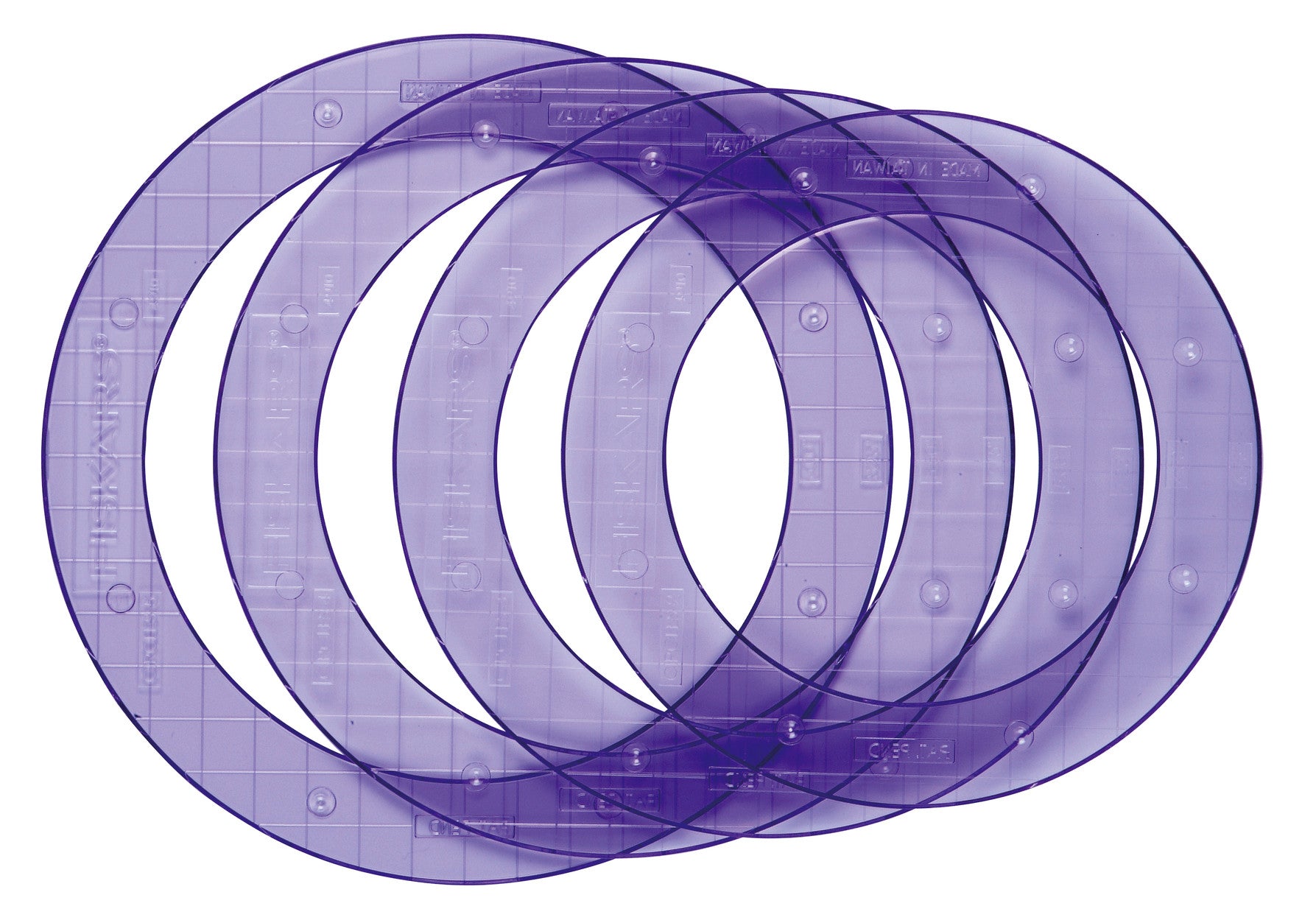 4910  **SUPERSIZED SHAPE TEMPLATE CIRCLES