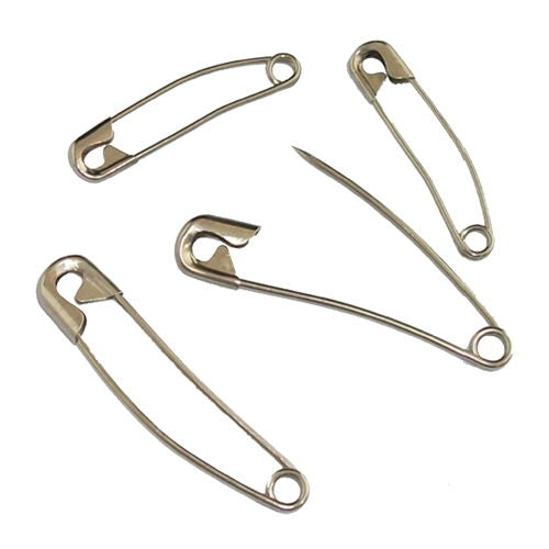 52801 - CURVED QUILTERS SAFETY/BASTING PIN 50mm SIZE 3