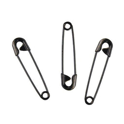 53122 - COUNTESS MILD STEEL SAFETY PINS 23mm - 00 BLK