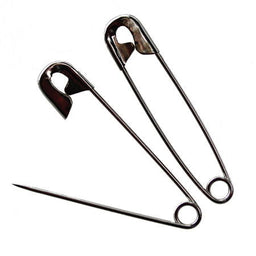 53421 - COUNTESS MILD STEEL SAFETY PINS 38mm - 2 NP