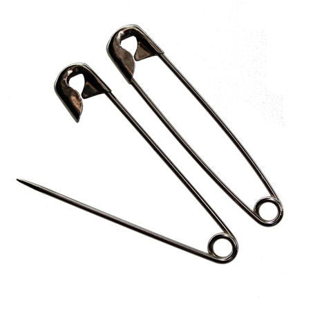 53511 - COUNTESS MILD STEEL SAFETY PINS 45mm - 3 NP