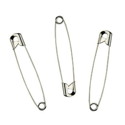 53711 - COUNTESS MILD STEEL SAFETY PINS 57mm - 5 NP