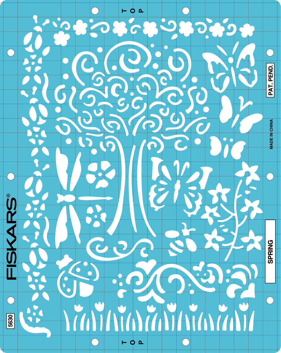 5630  **SHAPEBOSS  STENCIL SPRING