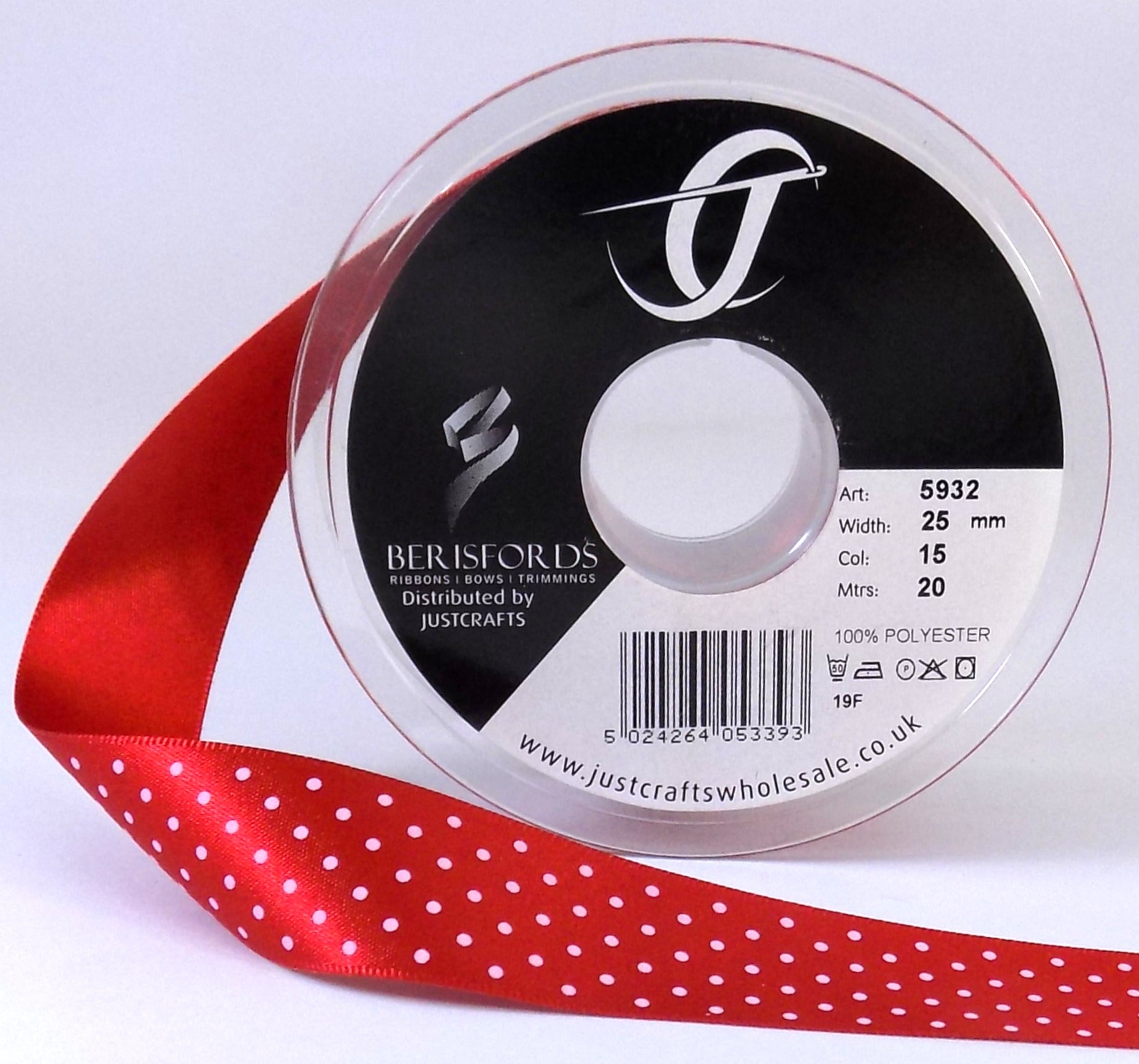 5932-25-15 - **BERI MICRODOT 25mm  15 RED
