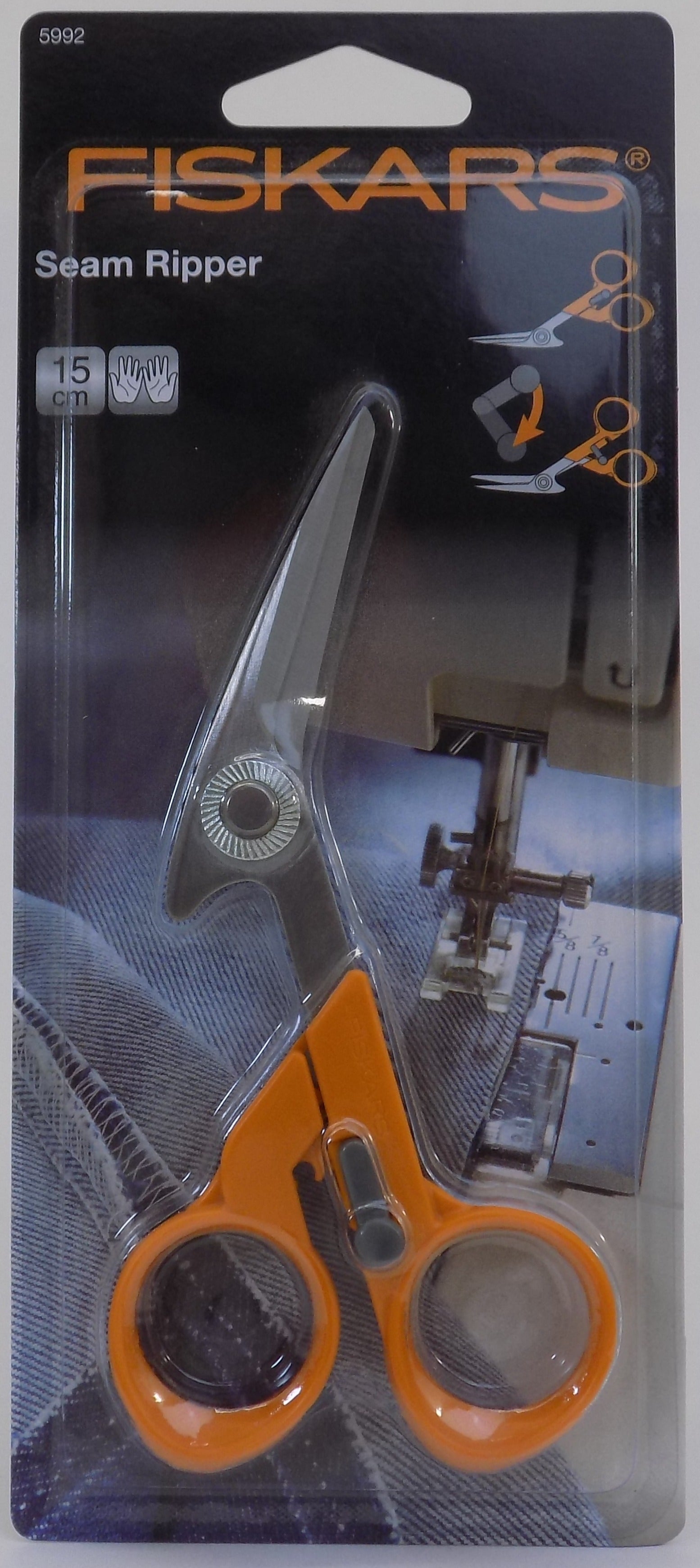 5992  **FISKARS CLASSIC SEAM RIPPER SCISSOR 15CM