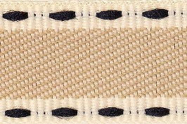 60036-15-5 - BERISFORD VINTAGE STITCH 15mm COL5 BROWN