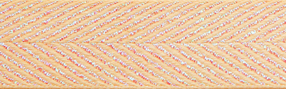 60170-25-5 - BERISFORD ZIG ZAG 25mm COL 5 CREAM/IRID