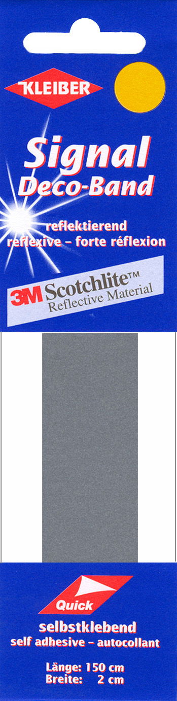 608-20 - KLEIBER STK ON REFLECT STRIP GREY(120 x 2cm)
