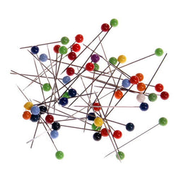 65601 - ESSENTIALS COLOURED HEAD PIN 32 X 0.6mm 100CT