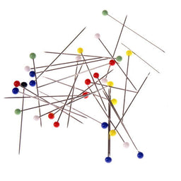 66091 - ESSENTIALS GLASS HEAD PIN 30mm X 0.6mm X 70