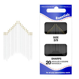 70001 - WCROFT NEEDLES SHARPS SIZE 3/9  X  20