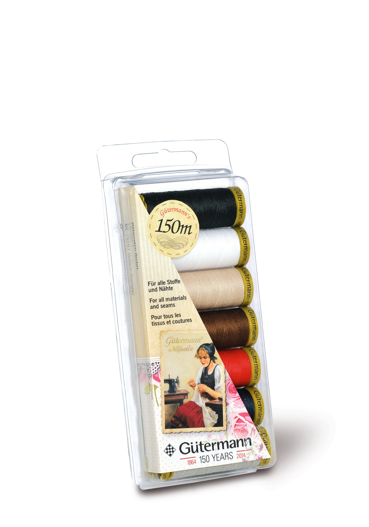 700150  ** G'MANN ANNIVERSARY SET 7 X 150M basic cols