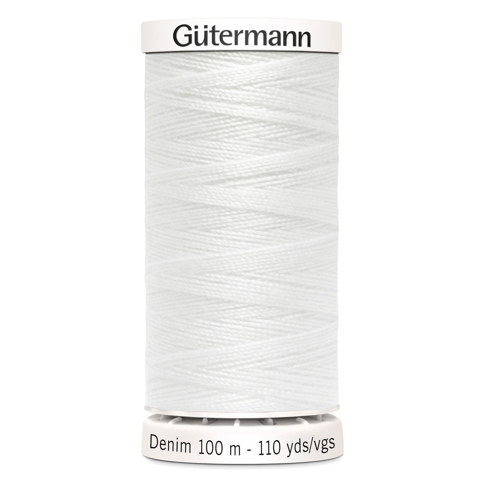 700160-1016 - GUTERMANN DENIM THREAD 100m 1016 WHITE