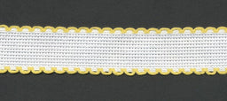 7002-12-10 - AIDA BAND 14CT 2.5CM COL 12 LEMON EDGE (10MTR)