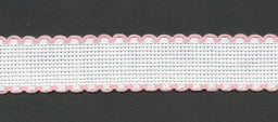 7002-14-10 - AIDA BAND 14CT 2.5CM COL 14 PINK EDGE