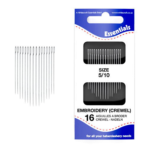 70041 - WCROFT NEEDLES CREWEL SIZE 5/10  X 16