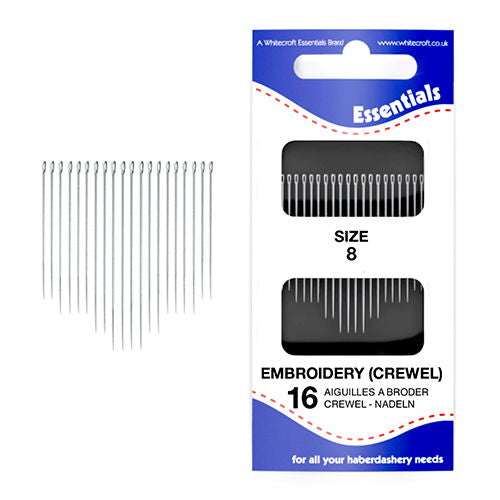 70151 - WCROFT NEEDLE EMBROIDERY SIZE 8  X 16