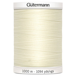 701939-01 - GUTERMANN SEW ALL THREAD 1000m 01 LIGHT CREAM