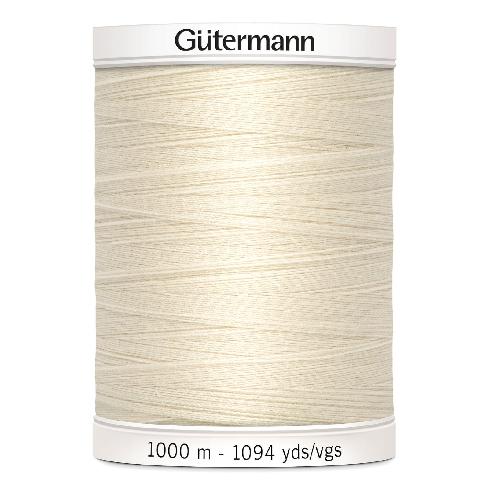 701939-802 - GUTERMANN SEW ALL THREAD 1000m 802  PAQUE CREAM