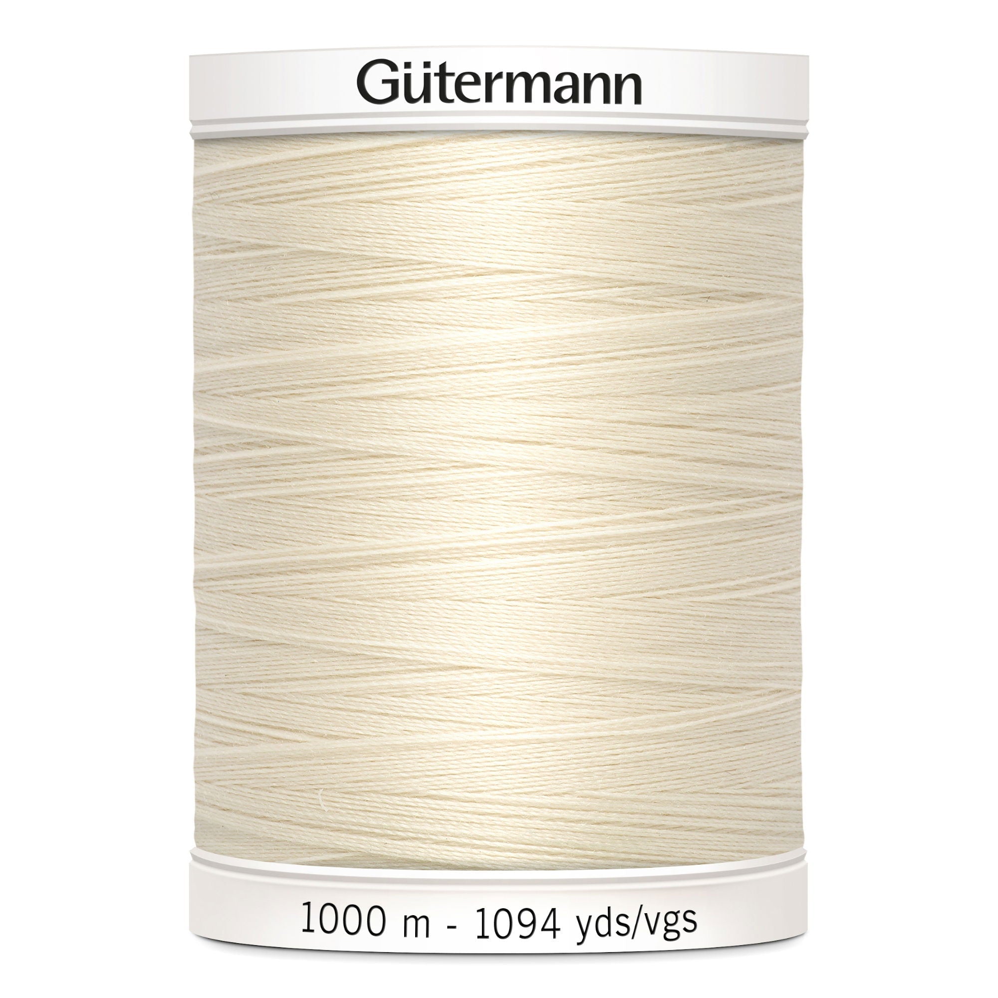 701939-802 - GUTERMANN SEW ALL THREAD 1000m 802  PAQUE CREAM
