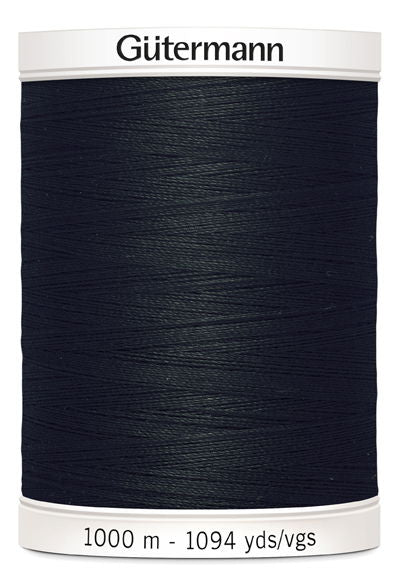 701939-000 - GUTERMANN SEW ALL THREAD 1000m 000 BLACK