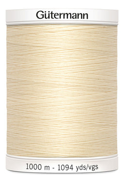 701939-414 - GUTERMANN SEW ALL THREAD 1000m 414 CREAM