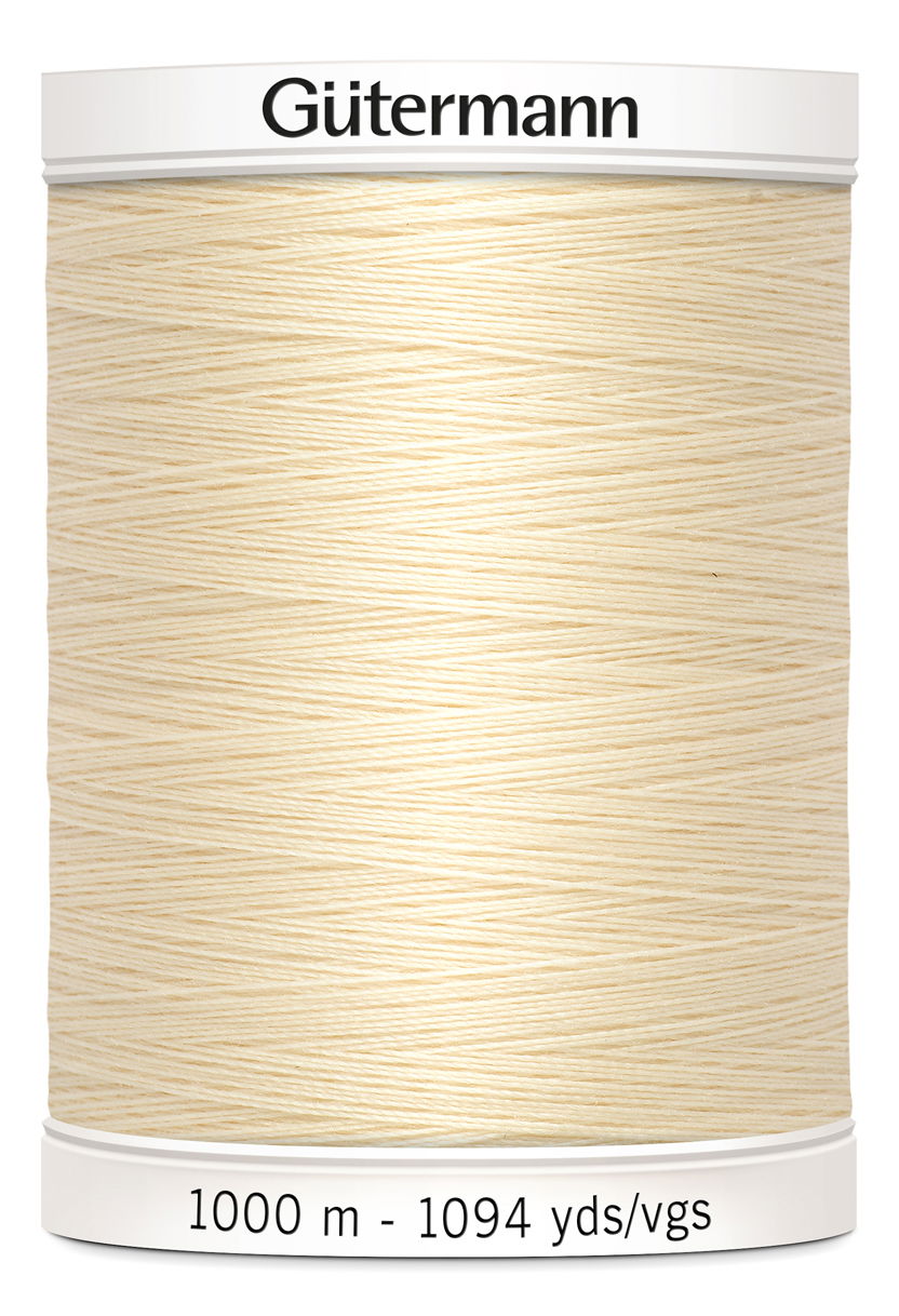 701939-414 - GUTERMANN SEW ALL THREAD 1000m 414 CREAM