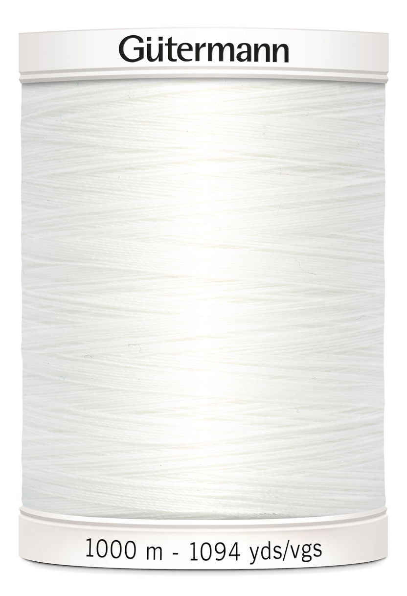 701939-800 - GUTERMANN SEW ALL THREAD 1000m 800 WHITE