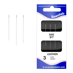 70221 - WHITECROFT NEEDLE LEATHER POINT SIZE 3/7   X  (3