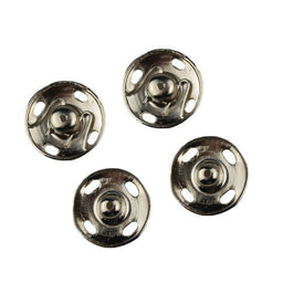 70741 - SNAP FASTENERS 7 (15mm) WHITE 3PCS