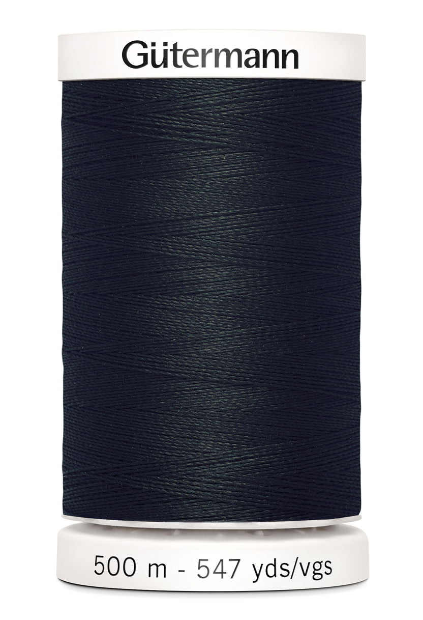 709239-000 - GUTERMANN SEW ALL THREAD 500m 000 BLACK