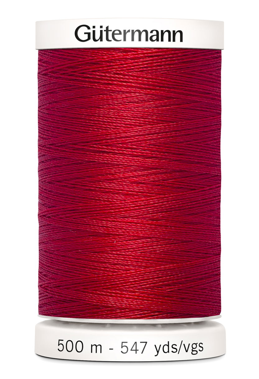 709239-156 - GUTERMANN SEW ALL THREAD 500m 156 DEEP RED