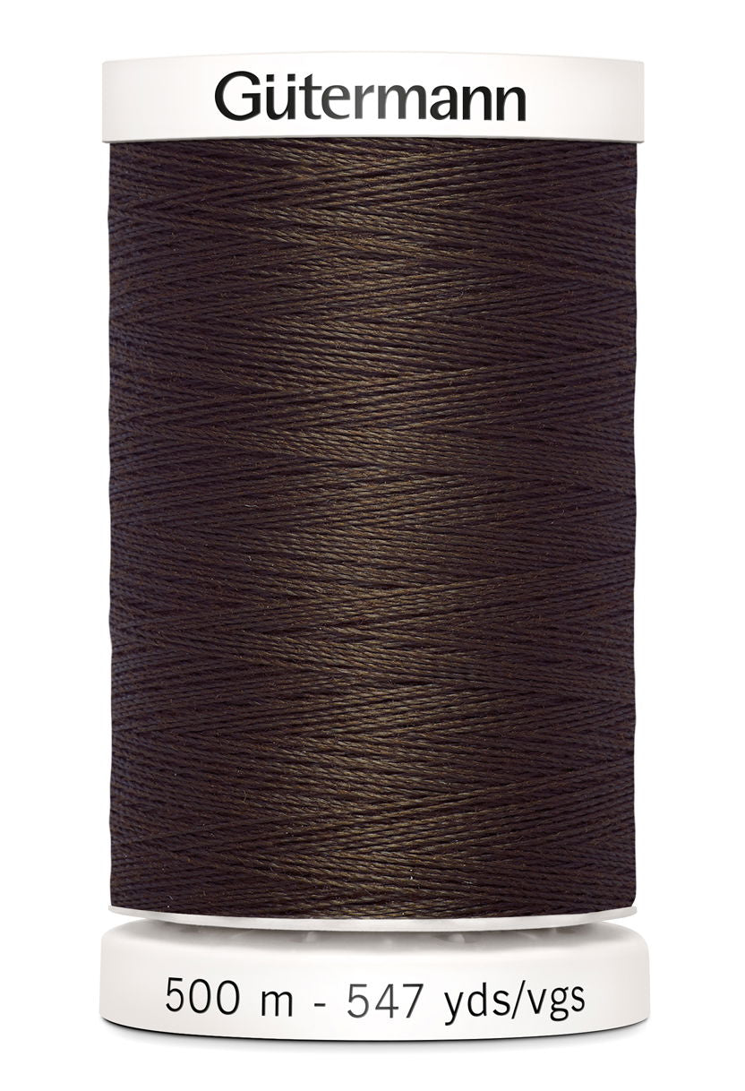 709239-694 - GUTERMANN SEW ALL THREAD 500m 694 DARK BROWN