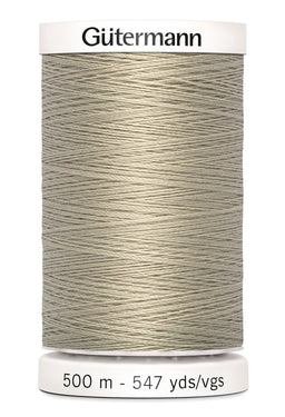 709239-722 - GUTERMANN SEW ALL THREAD 500m 722 MID BEIGE