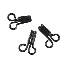 70971 - BRASS HOOK & EYE SIZE 3 BLACK 24PCS