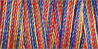 709751-4108 - GUTERMANN SULKY COTTON 12 200m 4108 BLUE/ORANGE  MIX