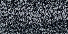 709760-7023 - GUTERMANN SULKY METALLIC 200m 7023 BLACK/SILVER MIX