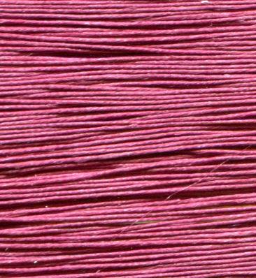 710-43 - KLEIBER WAXED LINEN THREAD RED WINE (20m CARD)