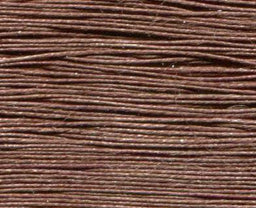 710-45 - KLEIBER WAXED LINEN THREAD BROWN (20m CARD)