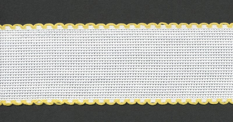 7107-12-10 - AIDA BAND 14CT 5CM COL 12 LEMON EDGE